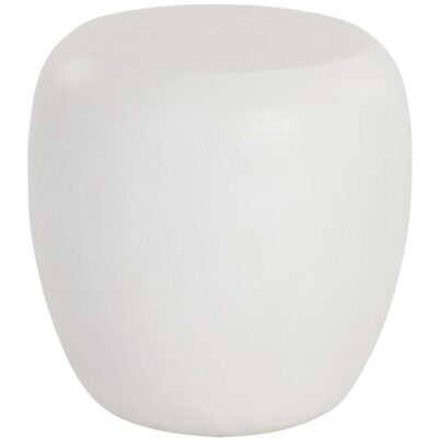 Iolite End Table - White 108486 108486 IOLITE END TABLE WHITE 1