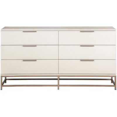 Rebel Dresser - Small - Champagne Gold - Cream 108498 108498 REBEL DRESSER CHAMPAGNE GOLD CREAM 3