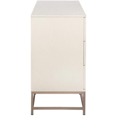 Rebel Dresser - Small - Champagne Gold - Cream 108498 108498 REBEL DRESSER CHAMPAGNE GOLD CREAM 4