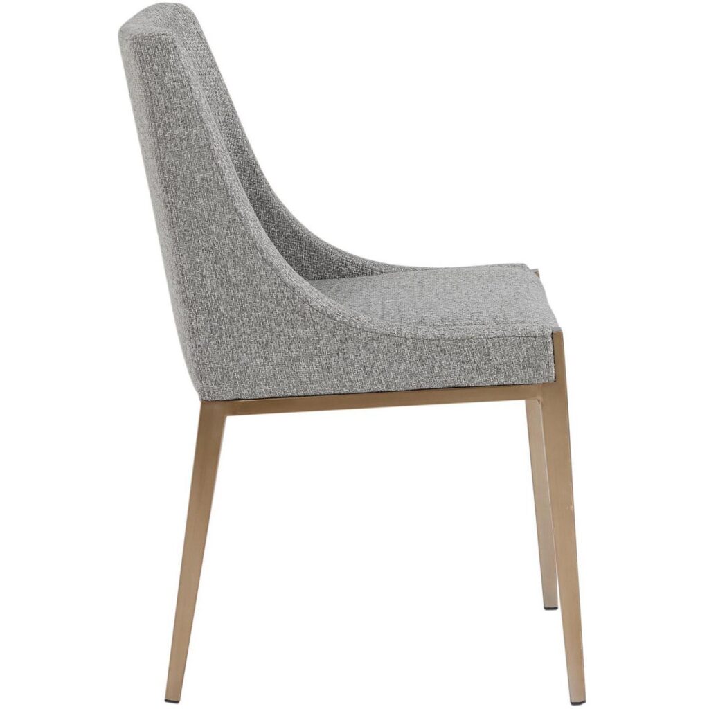 Dionne Dining Chair - Monument Pebble - Image 3