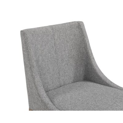 Dionne Dining Chair - Monument Pebble 108508 108508 DIONNE DINING CHAIR MONUMENT PEBBLE 7