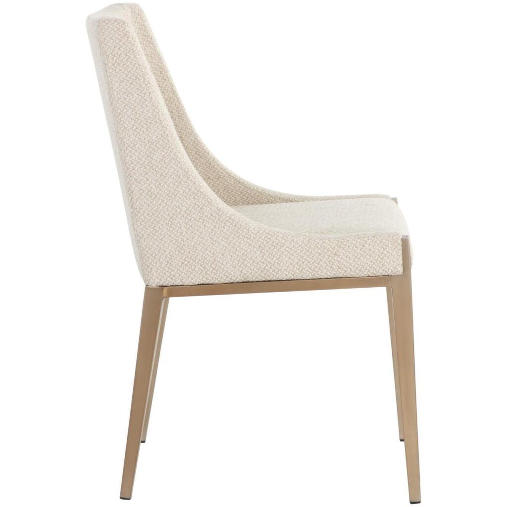 Dionne Dining Chair - Monument Oatmeal - Image 3