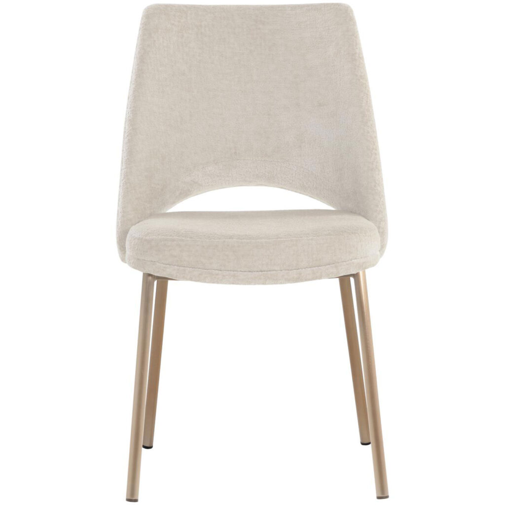 Radella Dining Chair - Bergen Taupe - Image 2