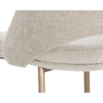 Radella Dining Chair - Bergen Taupe 108513 108513 RADELLA DINING CHAIR BERGEN TAUPE 8