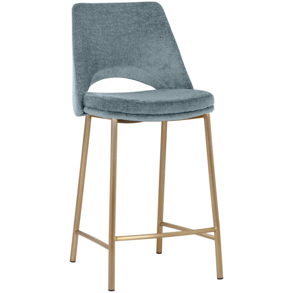 Radella Counter Stool - Bergen French Blue