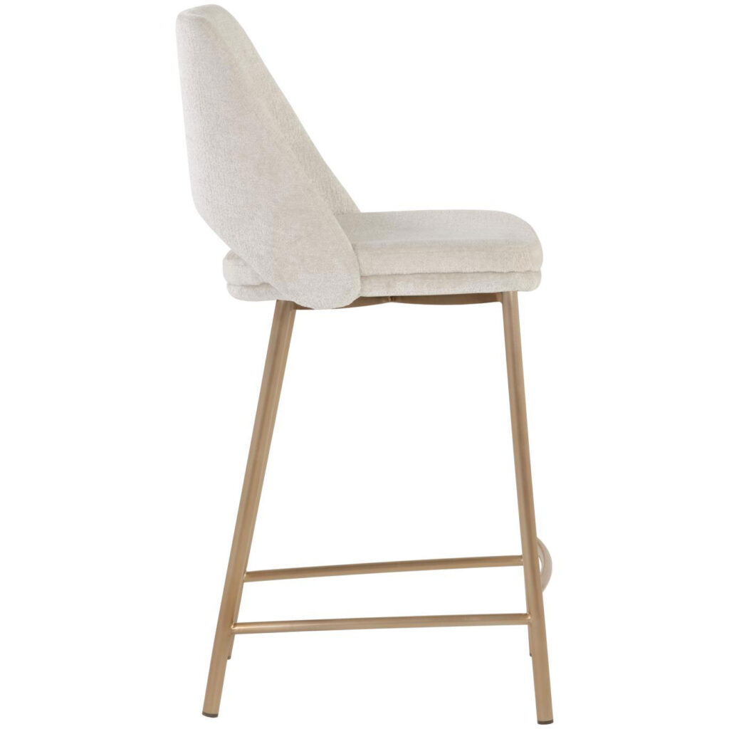 Radella Counter Stool - Bergen Taupe - Image 2