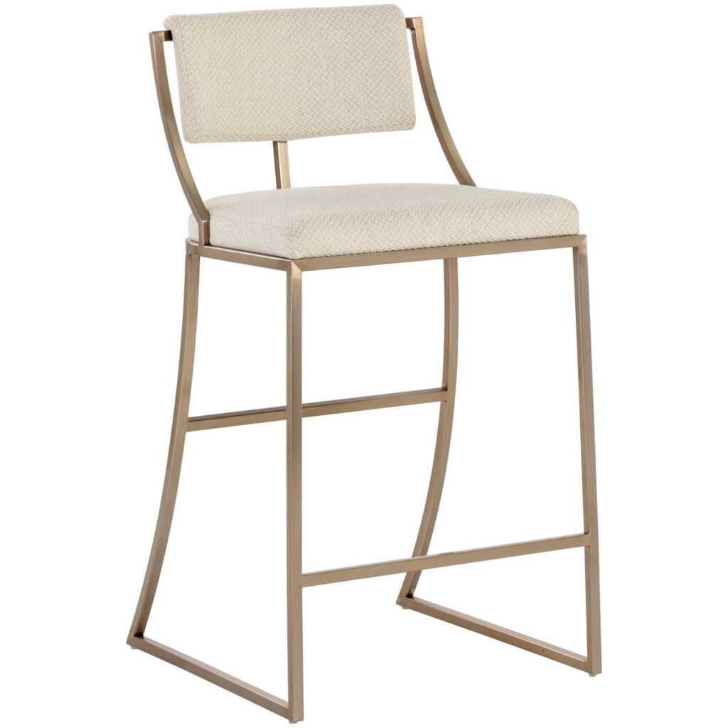 Makena Counter Stool - Monument Oatmeal