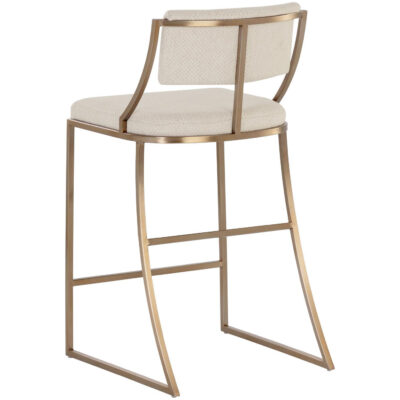 Makena Counter Stool - Monument Oatmeal 108521 108521 MAKENA COUNTER STOOL MONUMENT OATMEAL 3