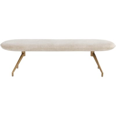 Elowen Bench - Bergen Taupe 108527 108527 ELOWEN BENCH BERGEN TAUPE 1