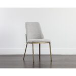Marie Dining Chair - Belfast Heather Grey / Bravo Metal 12 Marie Dining Chair - Belfast Heather Grey / Bravo Metal 108546 108546 MARIE DINING CHAIR BELFAST HEATHER GREY BRAVO METAL 5