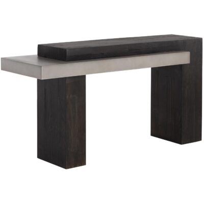 Herriot Console Table - Dark Brown / Grey 108549 108549 HERRIOT CONSOLE TABLE 1