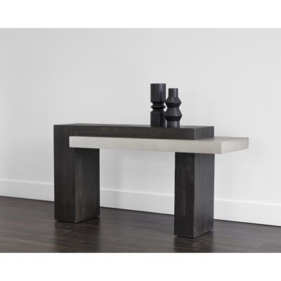 Herriot Console Table - Dark Brown / Grey 108549 108549 HERRIOT CONSOLE TABLE 5