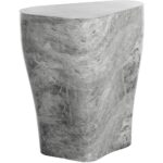 Dali End Table - Small - Marble Look - Grey 9 Dali End Table - Small - Marble Look - Grey 108567 108567 DALI END TABLE SMALL MARBLE LOOK GREY 2