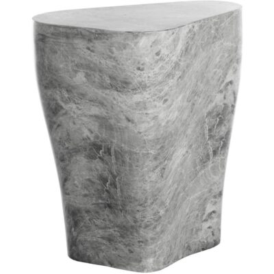 Dali End Table - Small - Marble Look - Grey 108567 108567 DALI END TABLE SMALL MARBLE LOOK GREY 2