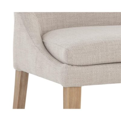 Rosine Dining Chair - Effie Flax 108574 108574 ROSINE DINING CHAIR EFFIE FLAX 6