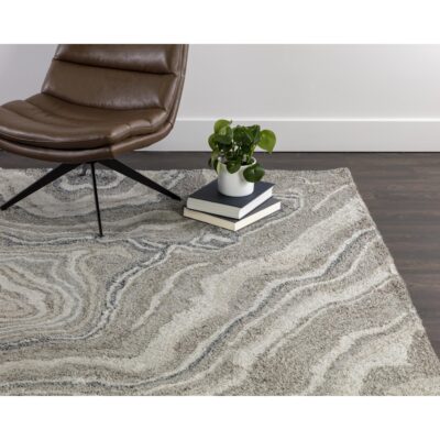 Loretto Hand-Tufted Rug - Natural - 5' X 8' 108632 108632 LORETTO HAND TUFTED RUG NATURAL 5 X 8 5