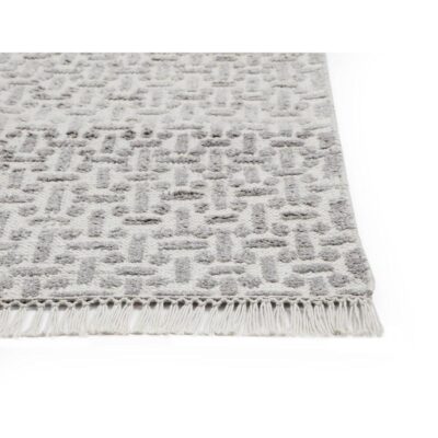 Ingrid Hand-Knotted Rug - Grey / Ivory - 5' X 8' 108639 108639 INGRID HAND KNOTTED RUG BEIGE 5 X 8 6