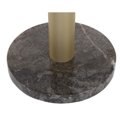 Monaco Bar Table - Gold - Grey Marble / Charcoal Grey 108669 108669 MONACO BAR TABLE GOLD GREY MARBLE CHARCOAL GREY 7