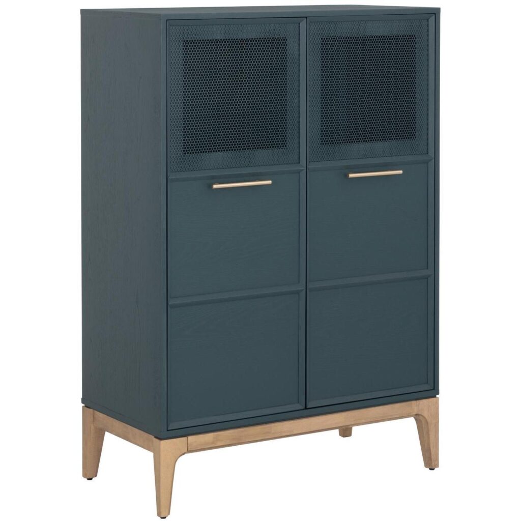 Rivero Highboard - Teal - Image 2