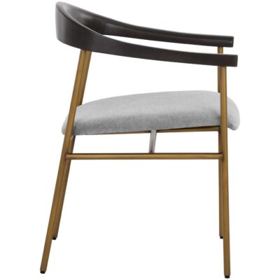 Giorgio Dining Armchair - Polo Club Stone 108692 108692 GIORGIO DINING ARMCHAIR POLO CLUB STONE 2