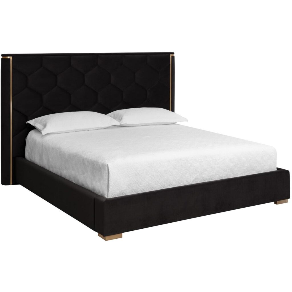 Alisha Bed - King - Meg Taupe