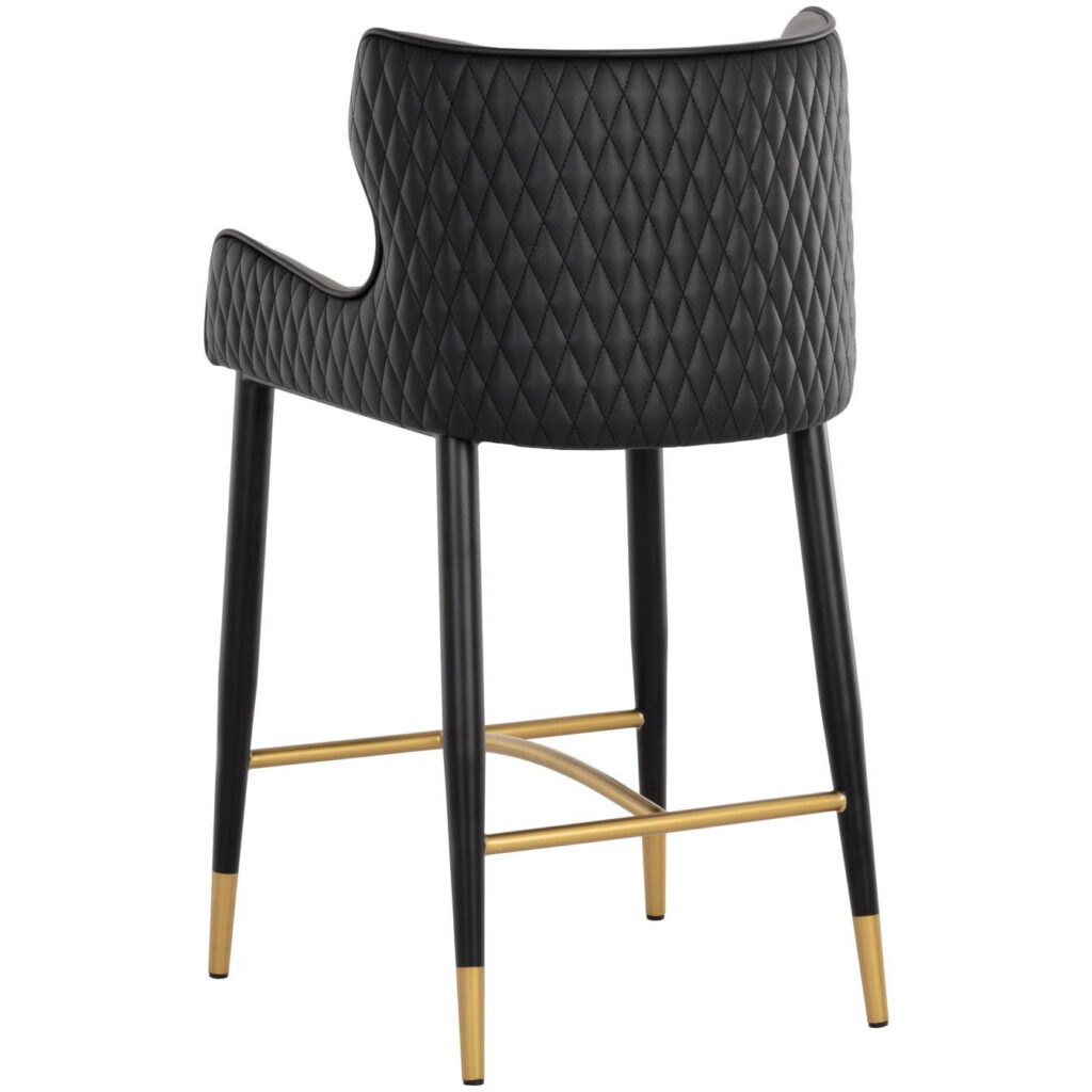 Gianni Counter Stool - Dillon Stratus / Dillon Black - Image 3