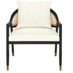 Kirsten Lounge Chair - Linoso Ivory 9 Kirsten Lounge Chair - Linoso Ivory 108715 108715 KIRSTEN LOUNGE CHAIR LINOSO IVORY 1