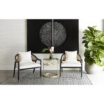 Kirsten Lounge Chair - Linoso Ivory 14 Kirsten Lounge Chair - Linoso Ivory 108715 108715 KIRSTEN LOUNGE CHAIR LINOSO IVORY 10