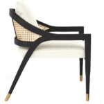 Kirsten Lounge Chair - Linoso Ivory 10 Kirsten Lounge Chair - Linoso Ivory 108715 108715 KIRSTEN LOUNGE CHAIR LINOSO IVORY 2