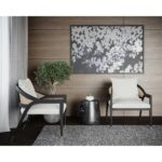 Kirsten Lounge Chair - Linoso Ivory 11 Kirsten Lounge Chair - Linoso Ivory 108715 108715 KIRSTEN LOUNGE CHAIR LINOSO IVORY 5