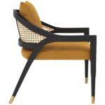 Kirsten Lounge Chair - Gold Sky 9 Kirsten Lounge Chair - Gold Sky 108716 108716 KIRSTEN LOUNGE CHAIR GOLD SKY 2