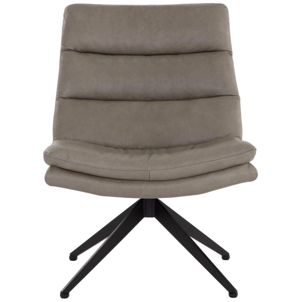 Keller Swivel Lounge Chair - Missouri Stone Leather - Image 2