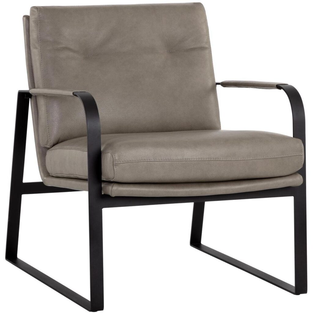 Sterling Lounge Chair - Missouri Stone Leather