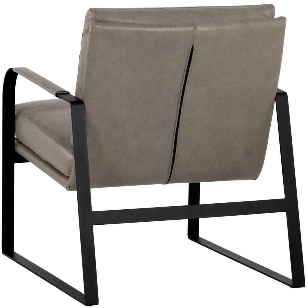 Sterling Lounge Chair - Missouri Stone Leather - Image 4