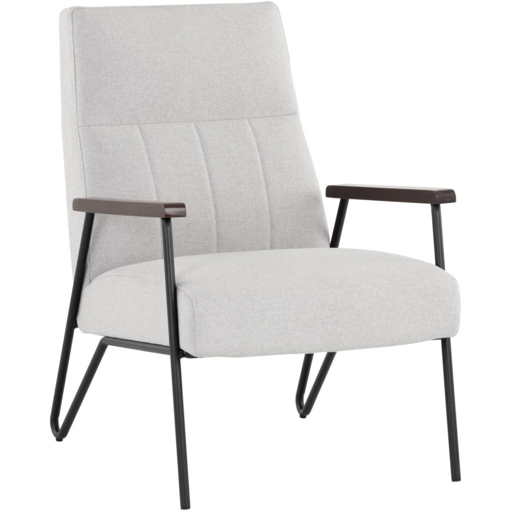 Coelho Lounge Chair - Light Grey