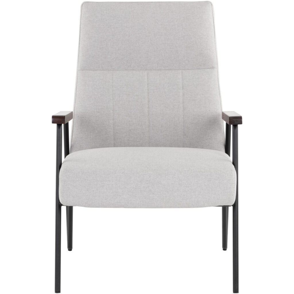 Coelho Lounge Chair - Light Grey - Image 2