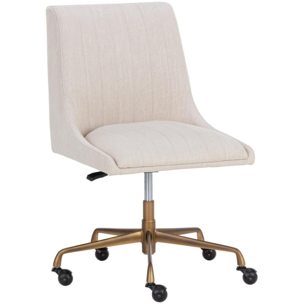 Halden Office Chair - Beige Linen