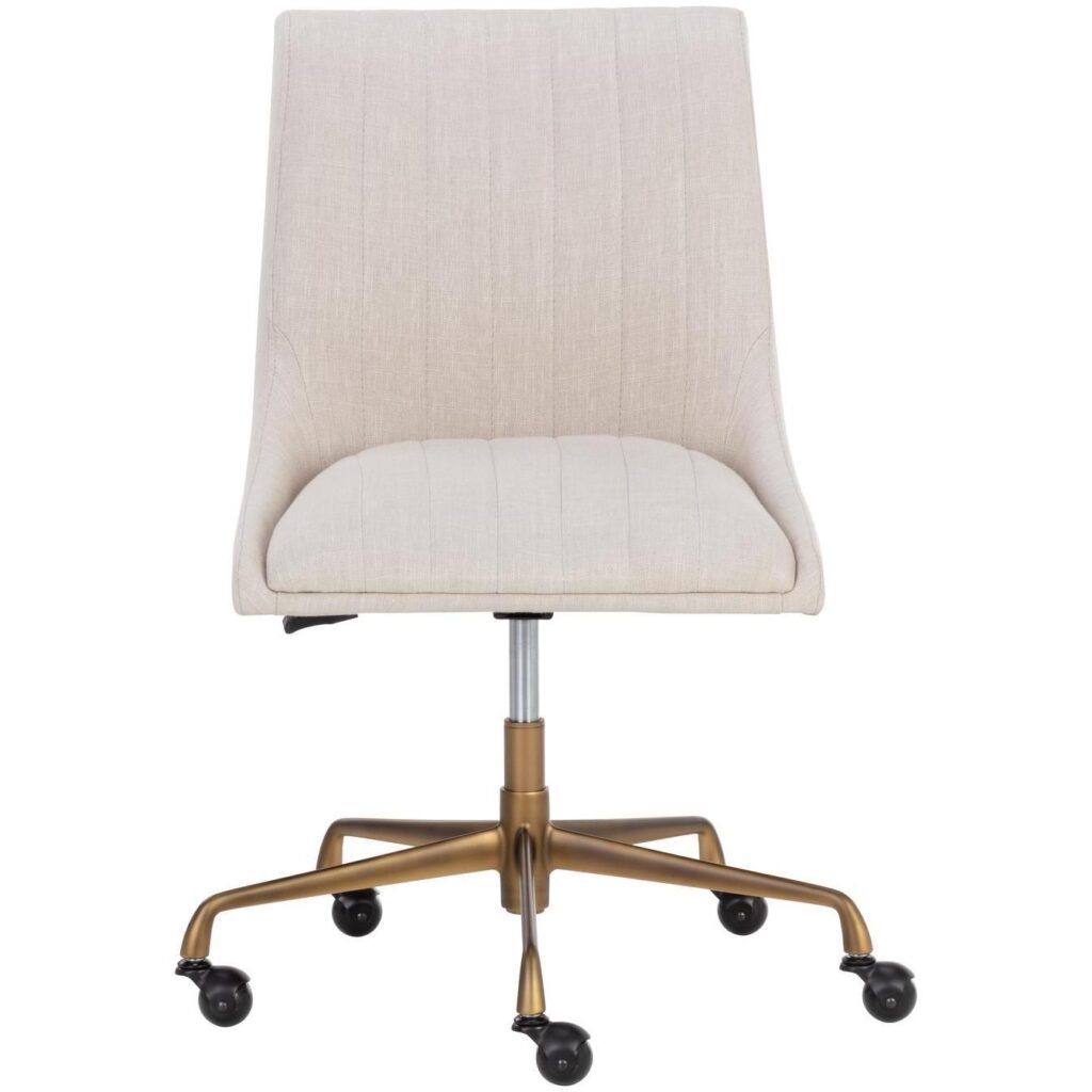 Halden Office Chair - Beige Linen - Image 2