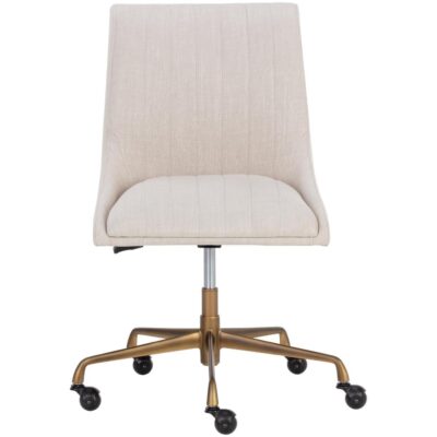 Halden Office Chair - Beige Linen 108730 108730 HALDEN OFFICE CHAIR BEIGE LINEN 1