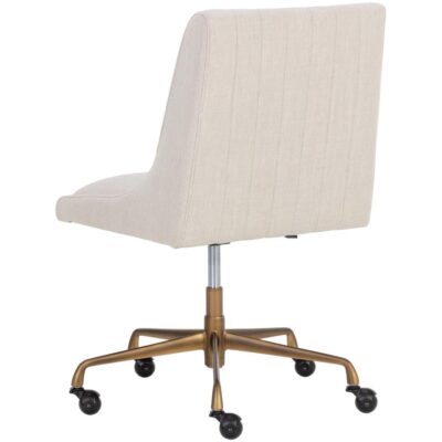 Halden Office Chair - Beige Linen 108730 108730 HALDEN OFFICE CHAIR BEIGE LINEN 3