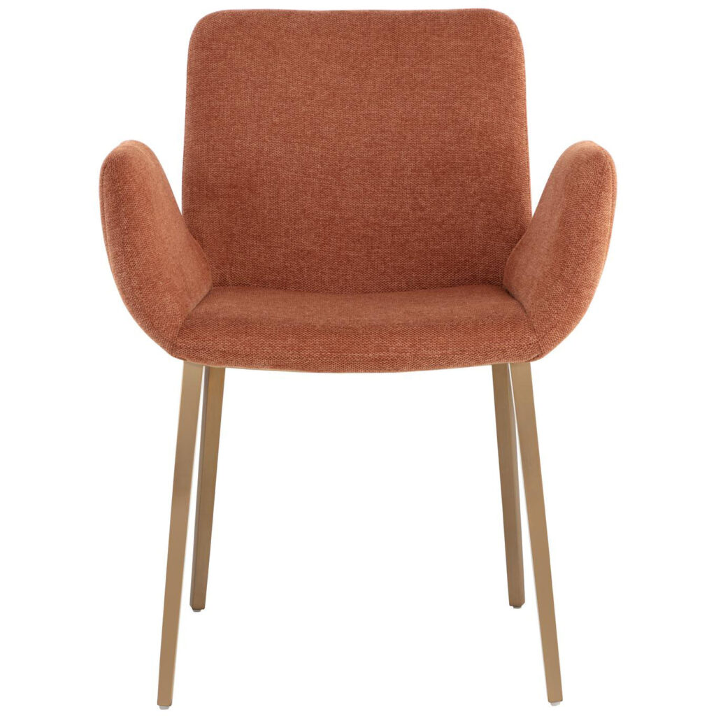 Lucano Dining Armchair - Belfast Rust - Image 2