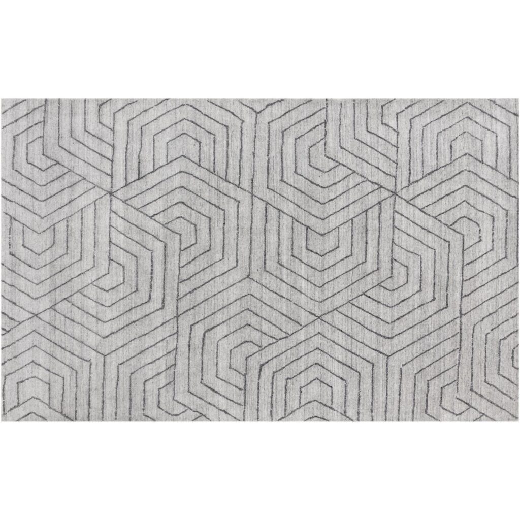 Mazey Hand-Loomed Rug - Grey - 6' X 9'