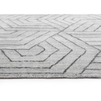 Mazey Hand-Loomed Rug - Grey - 6' X 9' 108735 108735 MAZEY HAND LOOMED RUG GREY 6 X 9 8