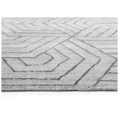 Mazey Hand-Loomed Rug - Grey - 8' X 10' 108736 108736 MAZEY HAND LOOMED RUG GREY 8 X 10 8