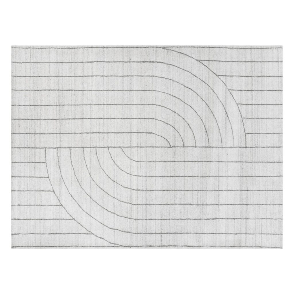 Fez Hand-Loomed Rug - Ivory / Grey - 9' X 12'