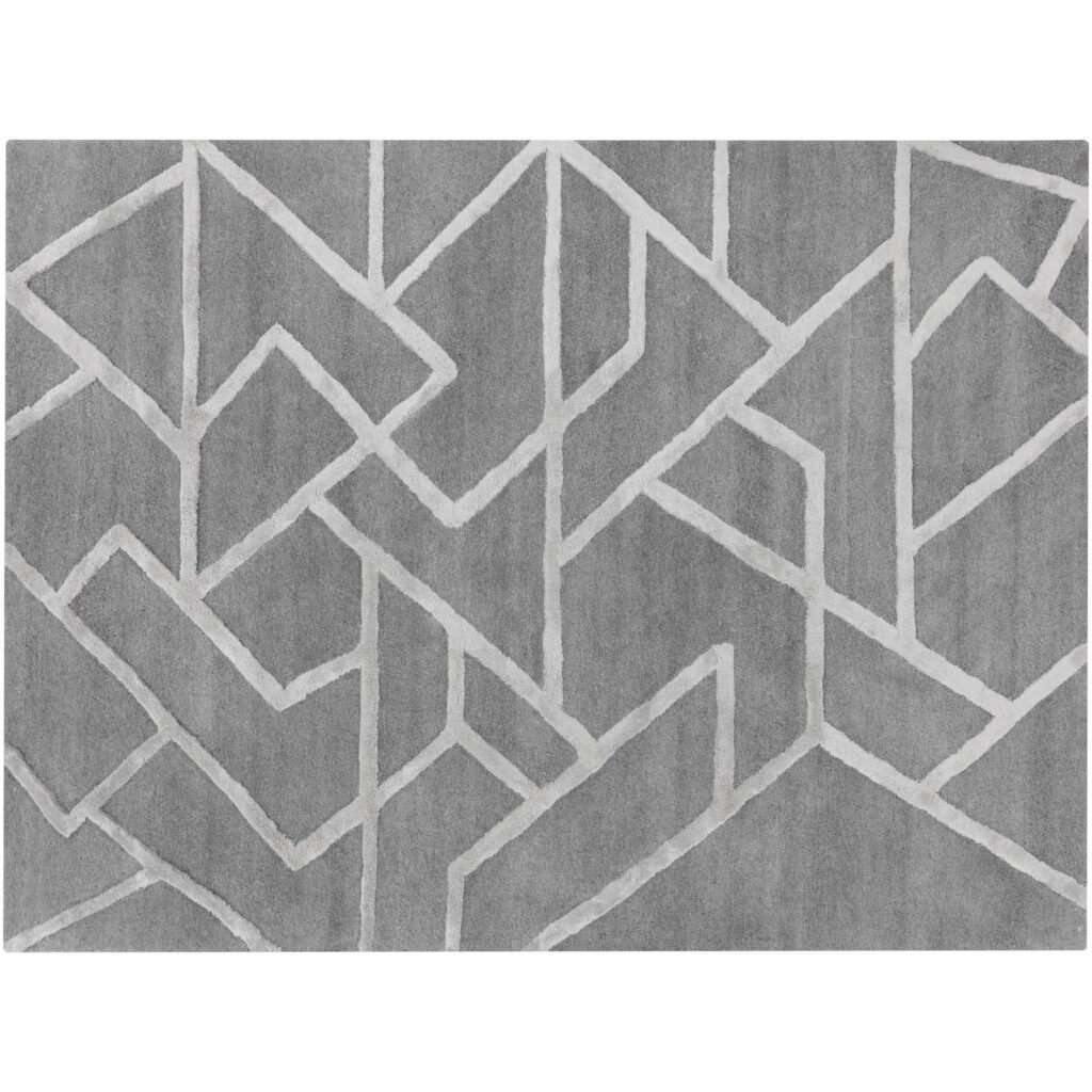 Zizi Hand-Tufted Rug - Grey - 9' X 12'