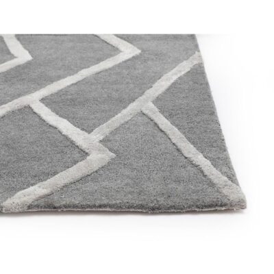 Zizi Hand-Tufted Rug - Grey - 9' X 12' 108741 108741 ZIZI HAND TUFTED RUG DARK GREY 9 X 12 6