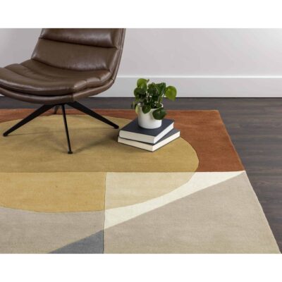 Dusk Hand-Tufted Rug - Multi - 6' X 9' 108742 108742 DUSK HAND TUFTED RUG MULTI 6 X 9 5