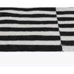 Zigby Hand-Woven Rug - Black / Ivory - 6' X 9' 108747 108747 ZIGBY HAND WOVEN RUG BLACK IVORY 6 X 9 8