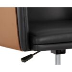 Carter Office Chair - Napa Black / Napa Cognac 13 Carter Office Chair - Napa Black / Napa Cognac 108757 108757 CARTER OFFICE CHAIR NAPA BLACK NAPA COGNAC 6